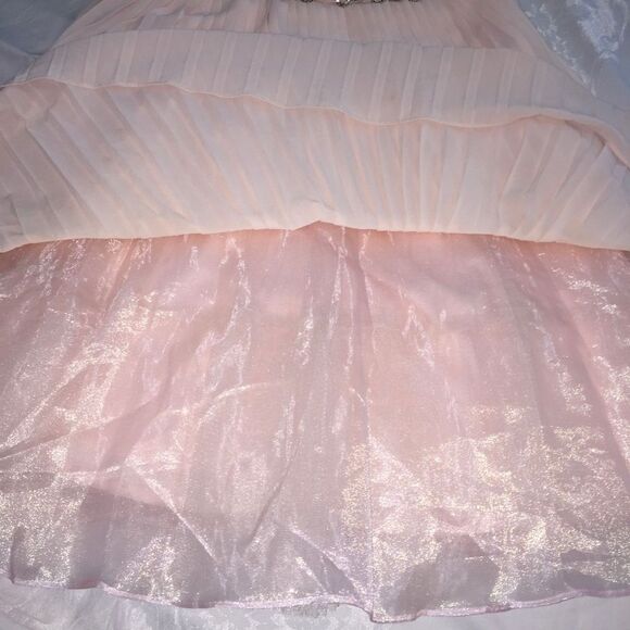 NWOT Minuet Peach Sleeveless Dress Sz S - Picture 10 of 12